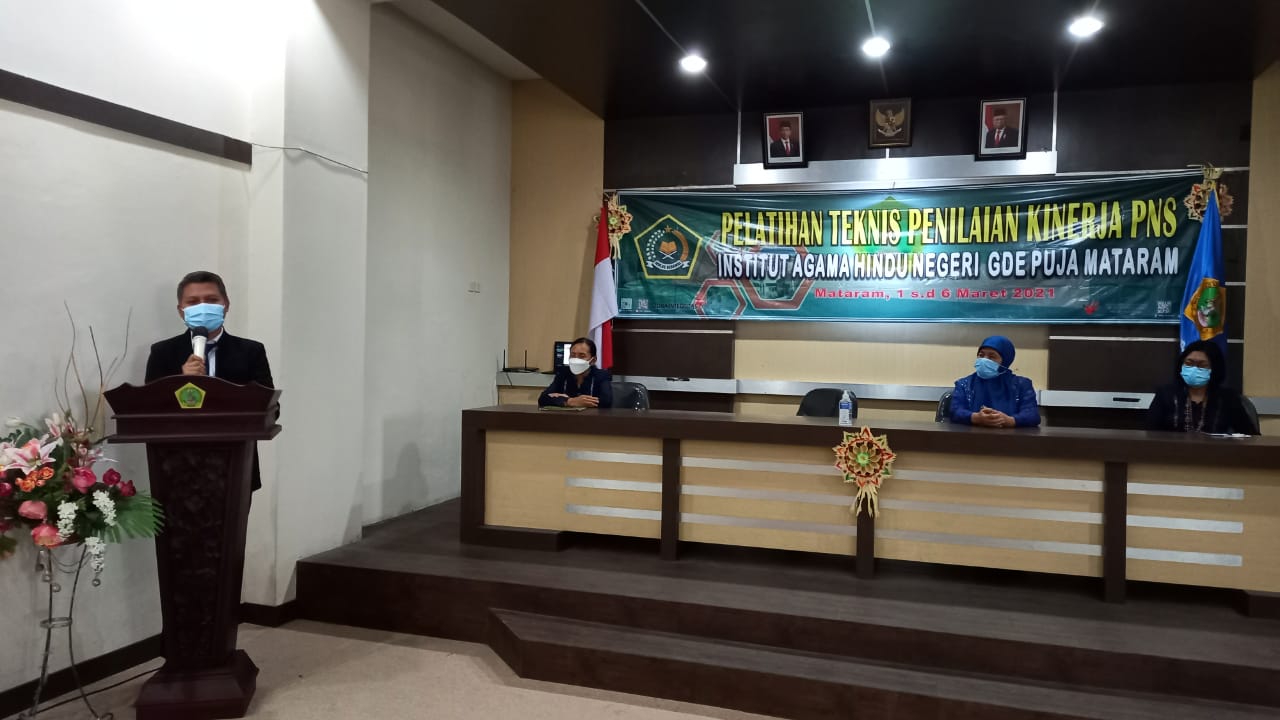 PELATIHAN TEKNIS PENILAIAN KINERJA PNS TAHUN 2021